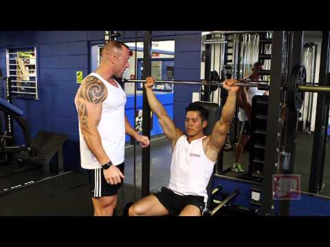 Smith Machine Shoulder Press