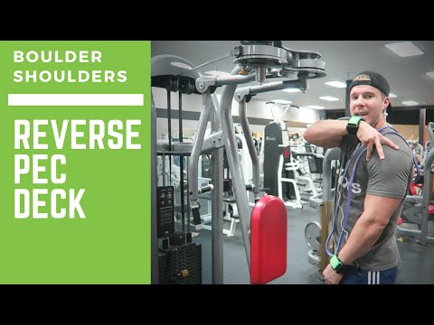 Boulder Shoulders: Reverse Pec Deck for Rear Delts